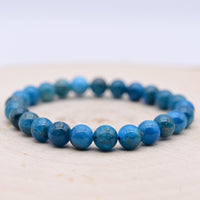 Bracelet Apatite Bleue "Volonté"