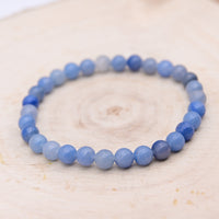 Bracelet Aventurine Bleue "Sagesse"