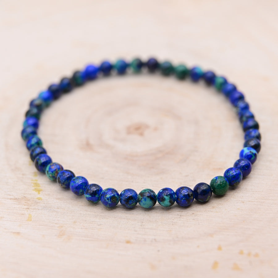 Bracelet Azurite-Malachite "Libération"