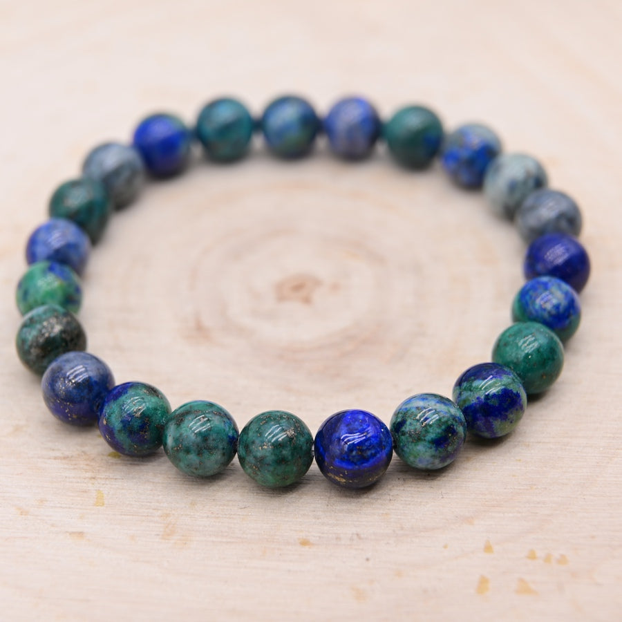 Bracelet Azurite-Malachite "Libération"