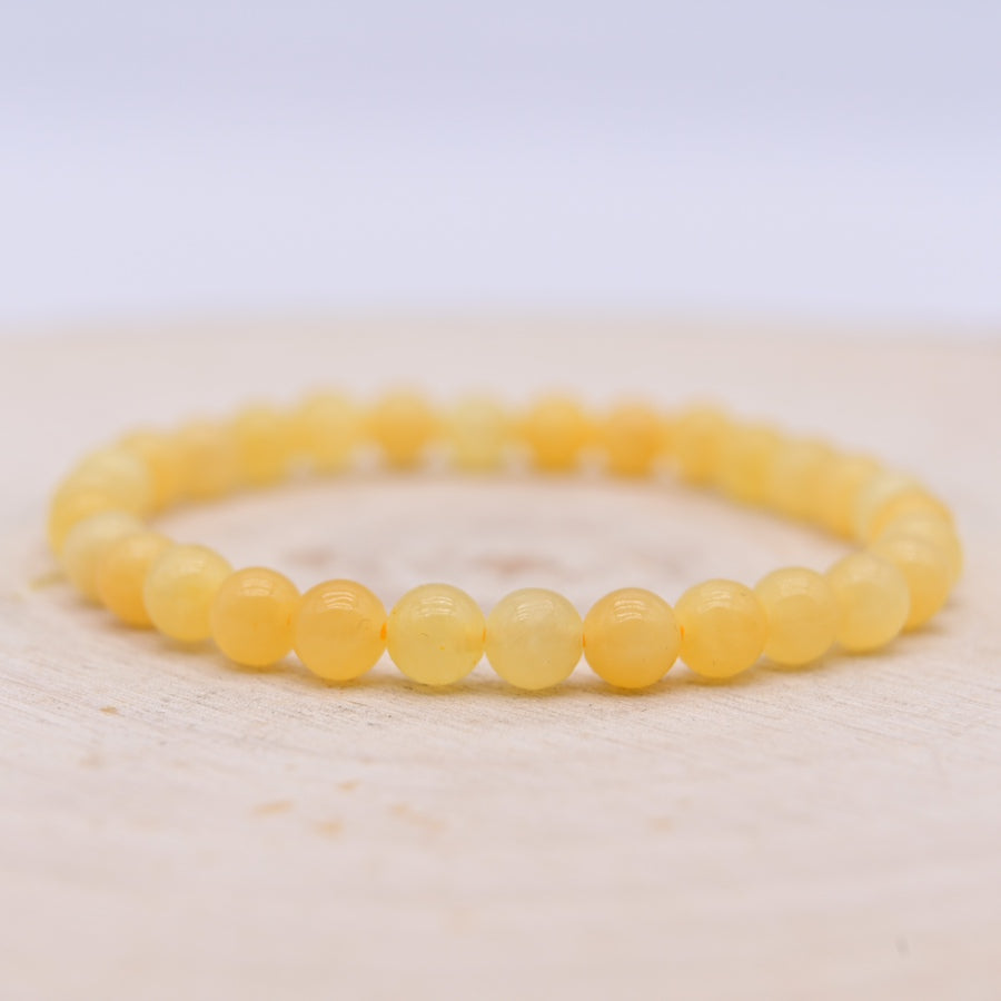 Bracelet Calcite Orange "Douceur"