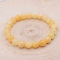 Bracelet Calcite Orange "Douceur"