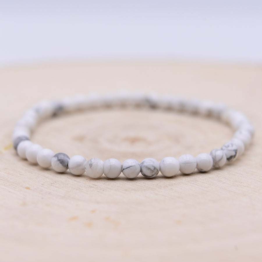 Bracelet Howlite "Patience"