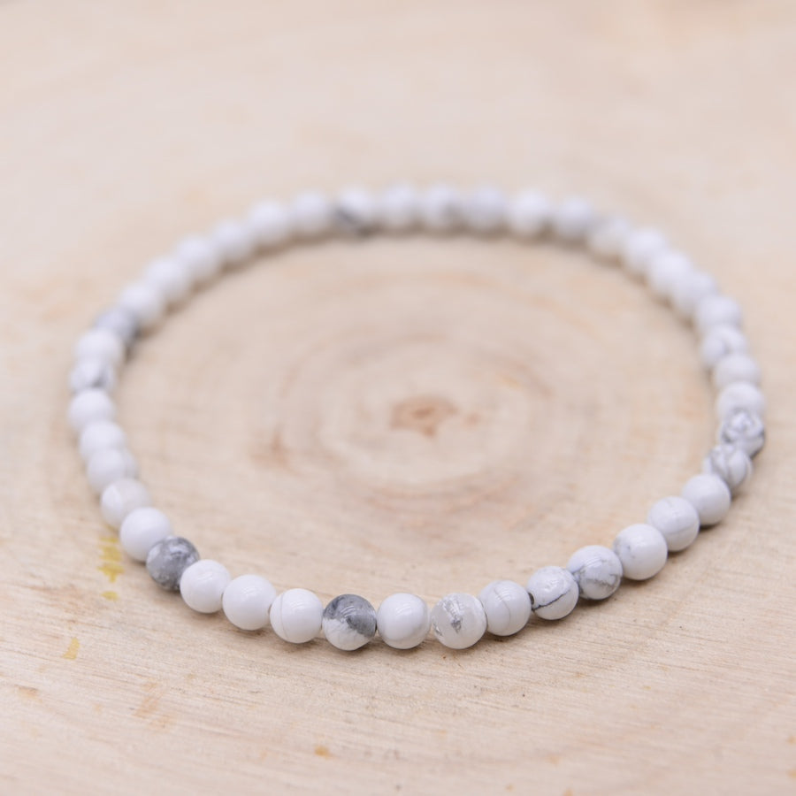 Bracelet Howlite "Patience"