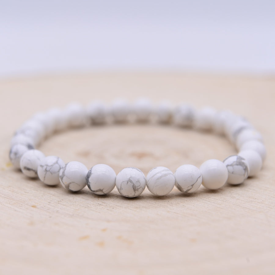 Bracelet Howlite "Patience"