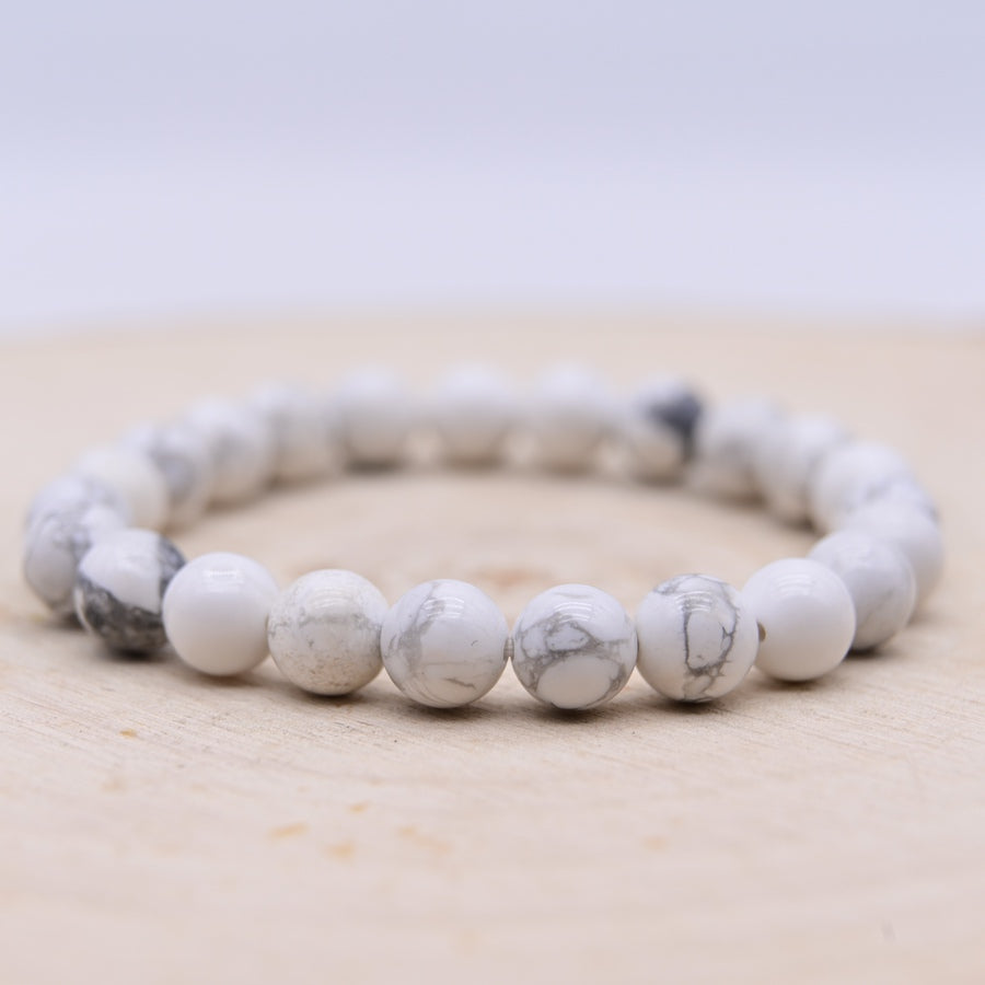 Bracelet Howlite "Patience"