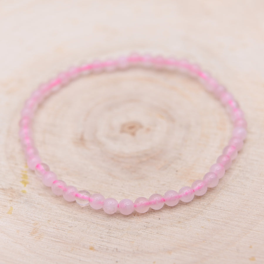 Bracelet Quartz Rose "Amour"