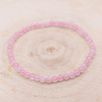 Bracelet Quartz Rose "Amour"