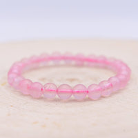 Bracelet Quartz Rose "Amour"