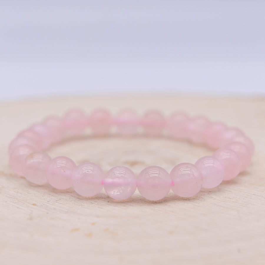 Bracelet Quartz Rose "Amour"