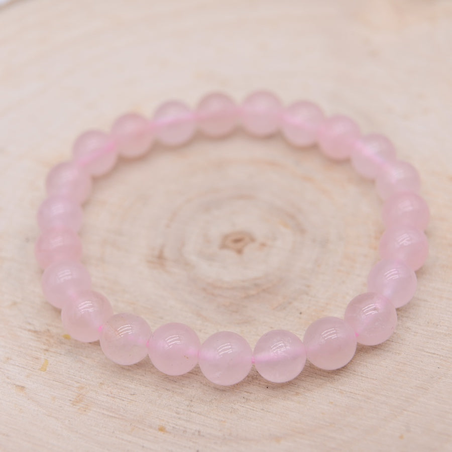 Bracelet Quartz Rose "Amour"