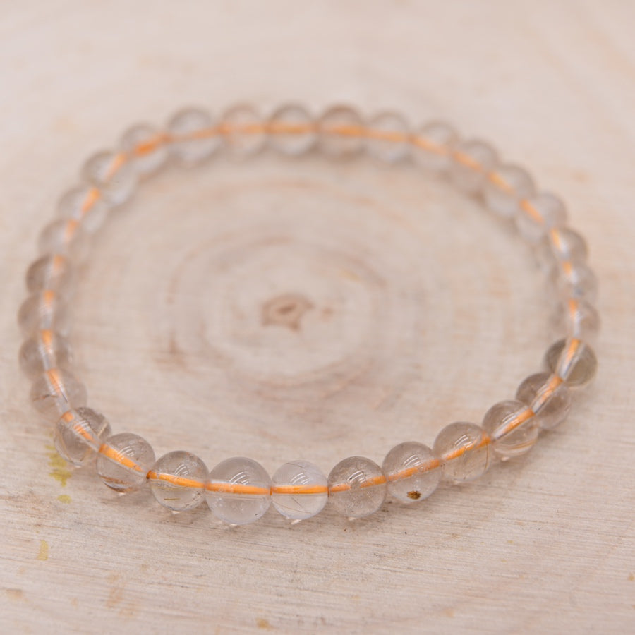 Bracelet Quartz Rutile "Sincérité"