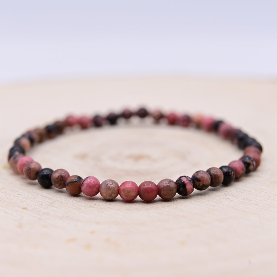 Bracelet Rhodonite "Soutien Emotionnel"