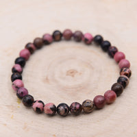 Bracelet Rhodonite "Soutien Emotionnel"