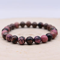 Bracelet Rhodonite "Soutien Emotionnel"