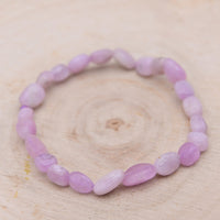 Bracelet Roulé Kunzite "Sérénité Emotionnelle"