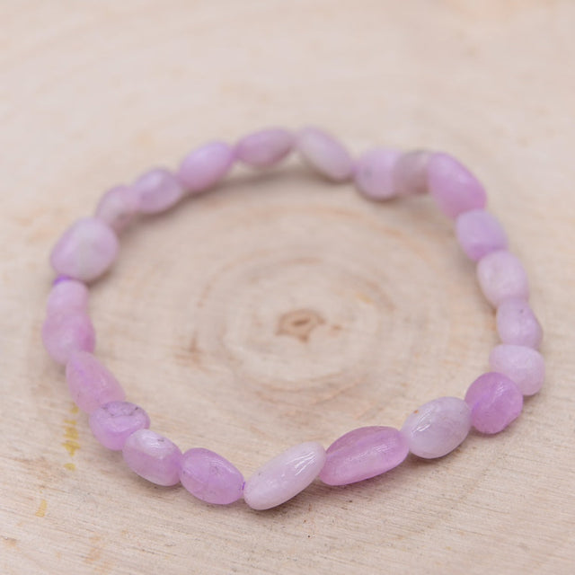 Bracelet Roulé Kunzite "Sérénité Emotionnelle"