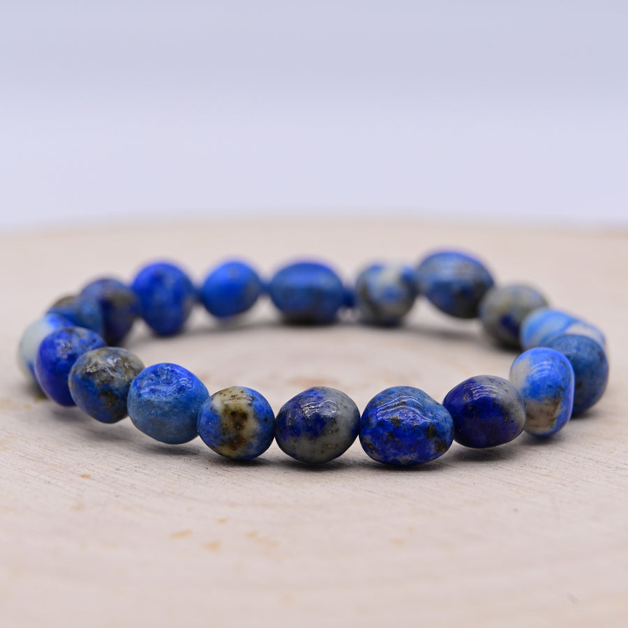 Bracelet Roulé Lapis Lazuli "Communication"