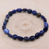 Bracelet Roulé Sodalite "Décision"