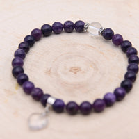 Bracelet Tehila Lépidolite "Focus"