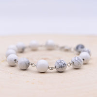 Bracelet Ayanna Howlite "Patience"