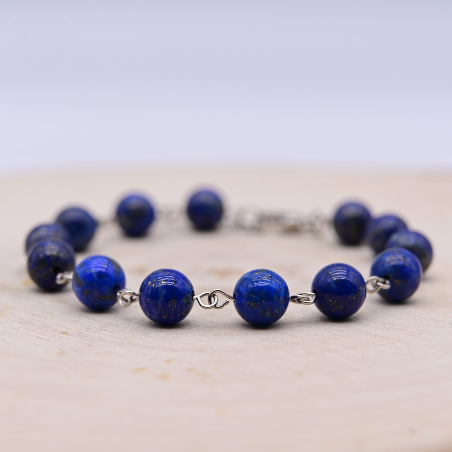 Bracelet Ayanna Lapis Lazuli "Communication"