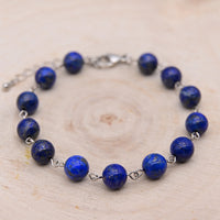 Bracelet Ayanna Lapis Lazuli "Communication"