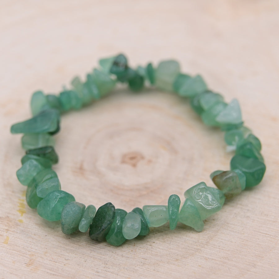 Bracelet Baroque Aventurine Verte "Tranquilité"