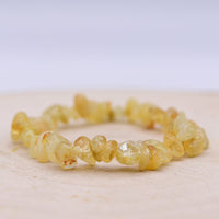 Bracelet Baroque Citrine "Abondance"