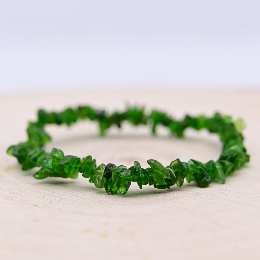 Bracelet Baroque Diopside"Renforcement"