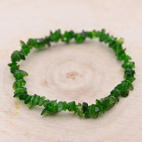 Bracelet Baroque Diopside"Renforcement"