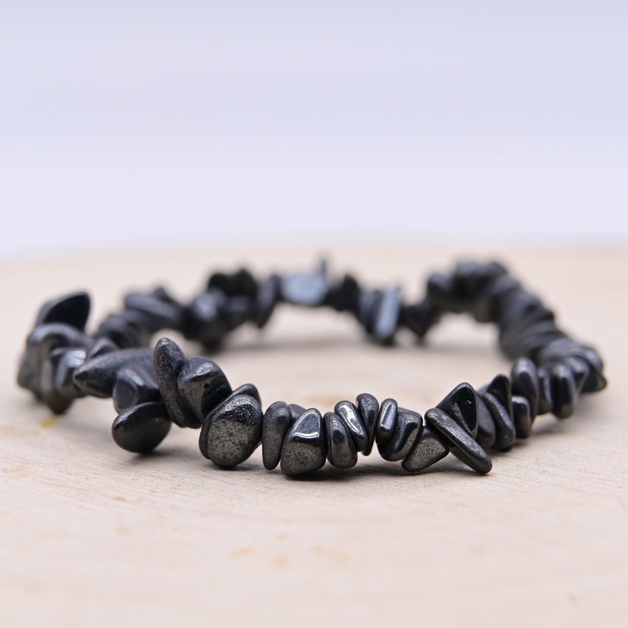 Bracelet Baroque Hématite "Calme Interieur"