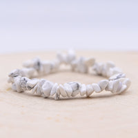 Bracelet Baroque Howlite "Patience"