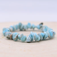 Bracelet Baroque Larimar "Attitude Positive"