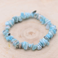 Bracelet Baroque Larimar "Attitude Positive"