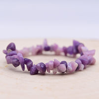 Bracelet Baroque Lépidolite "Focus"