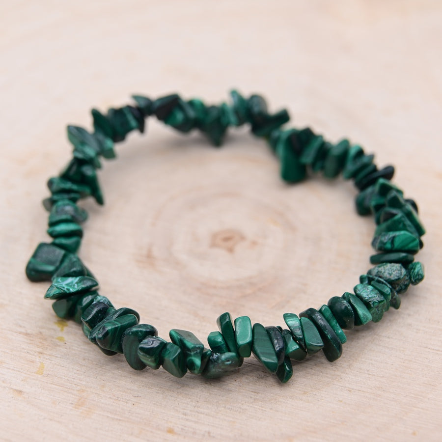 Bracelet Baroque Malachite "Transformation"