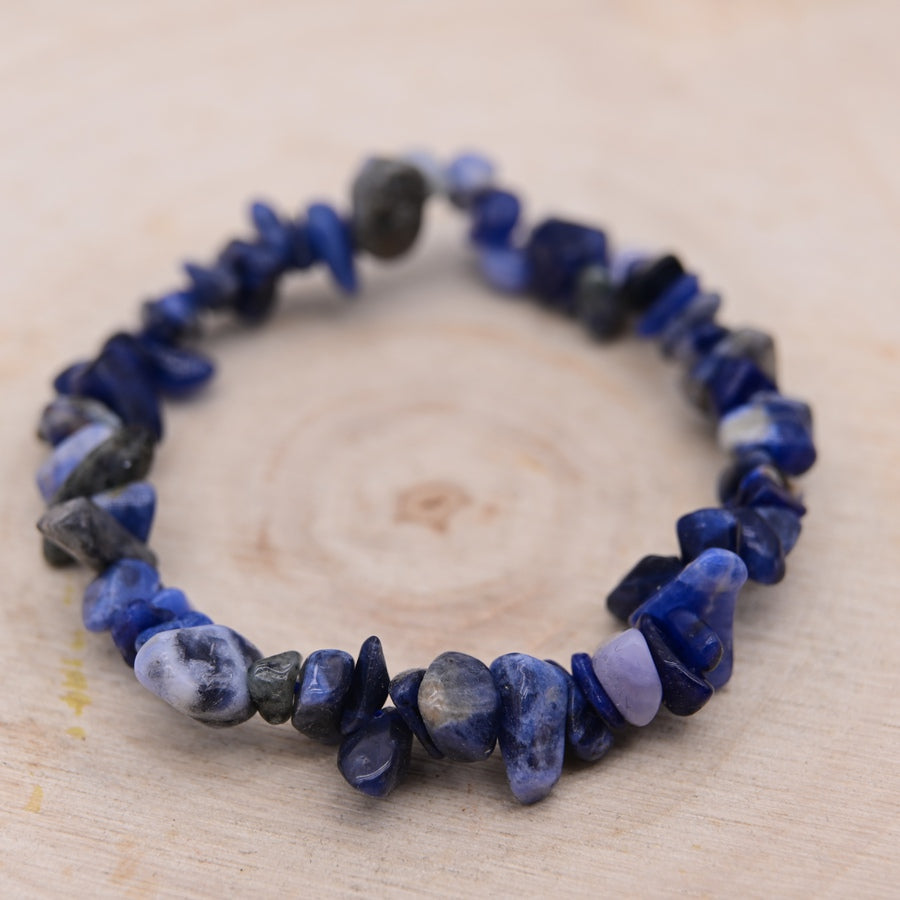 Bracelet Baroque Sodalite "Décision"