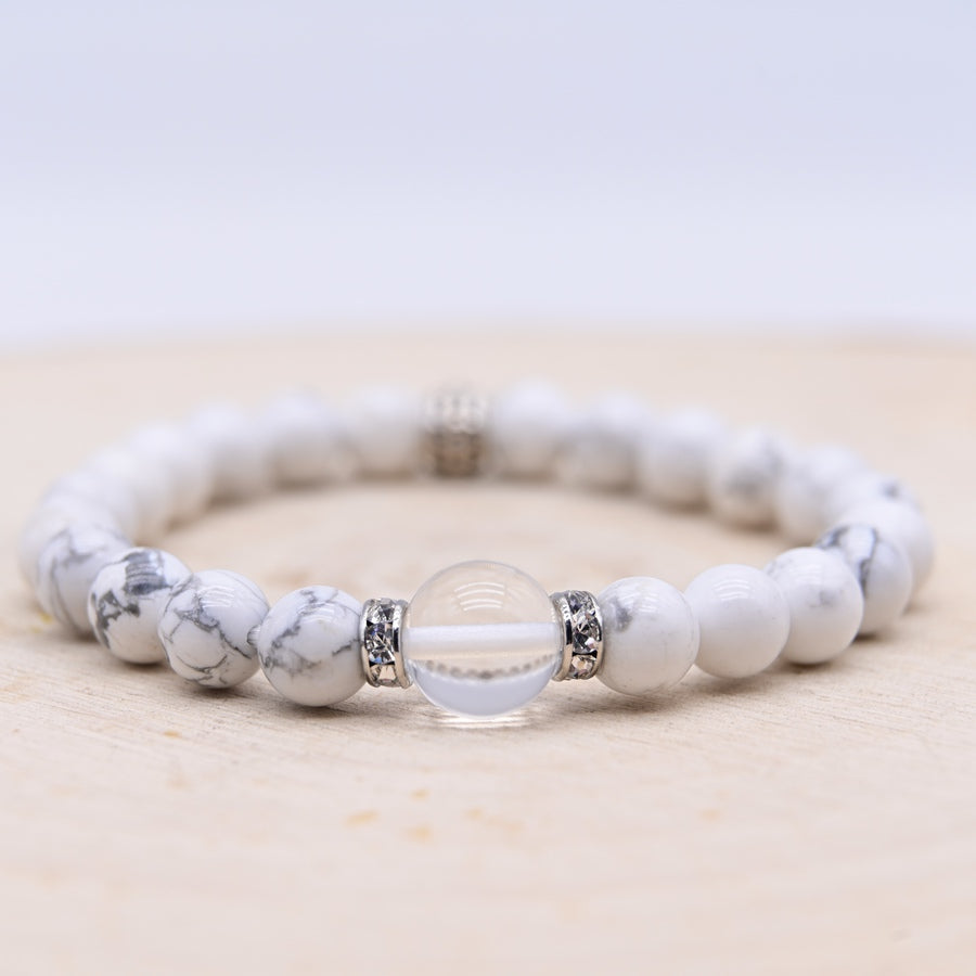 Bracelet Nikiti Howlite "Patience"