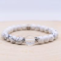 Bracelet Nikiti Howlite "Patience"