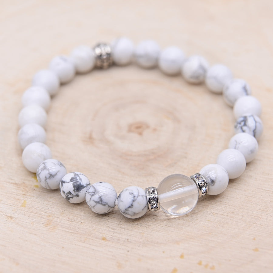 Bracelet Nikiti Howlite "Patience"