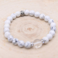 Bracelet Nikiti Howlite "Patience"