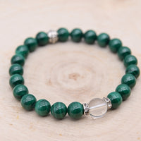 Bracelet Nikiti Malachite "Transformation"