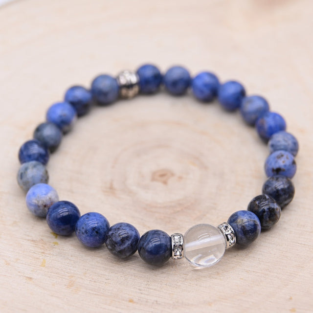 Bracelet Nikiti Sodalite "Décision"