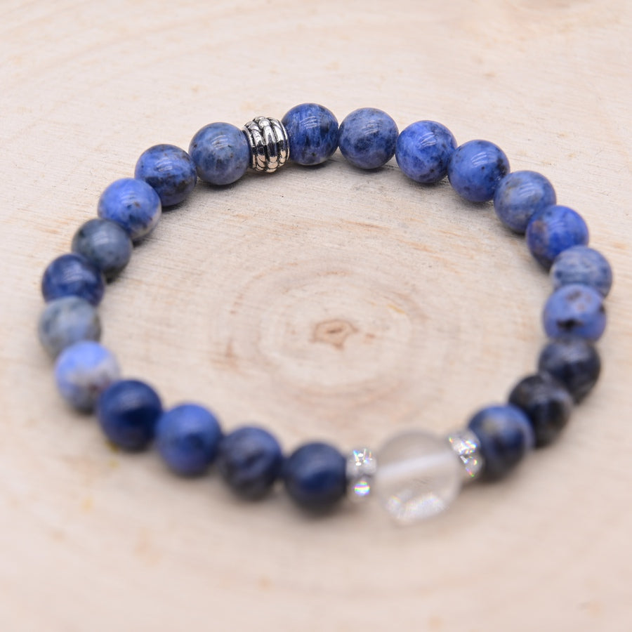 Bracelet Nikiti Sodalite "Décision"