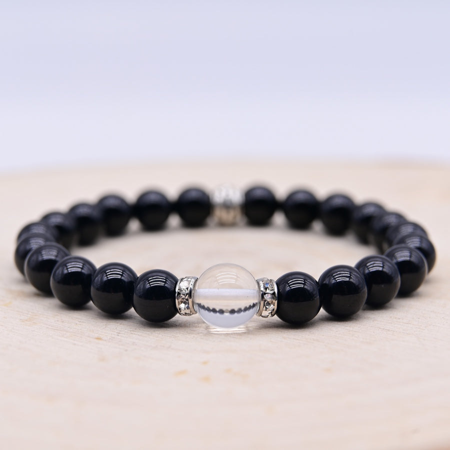 Bracelet Nikiti Tourmaline Noire "Protection et Ancrage"