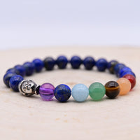 Bracelet Lapis Lazuli Bouddha 7 Chakras