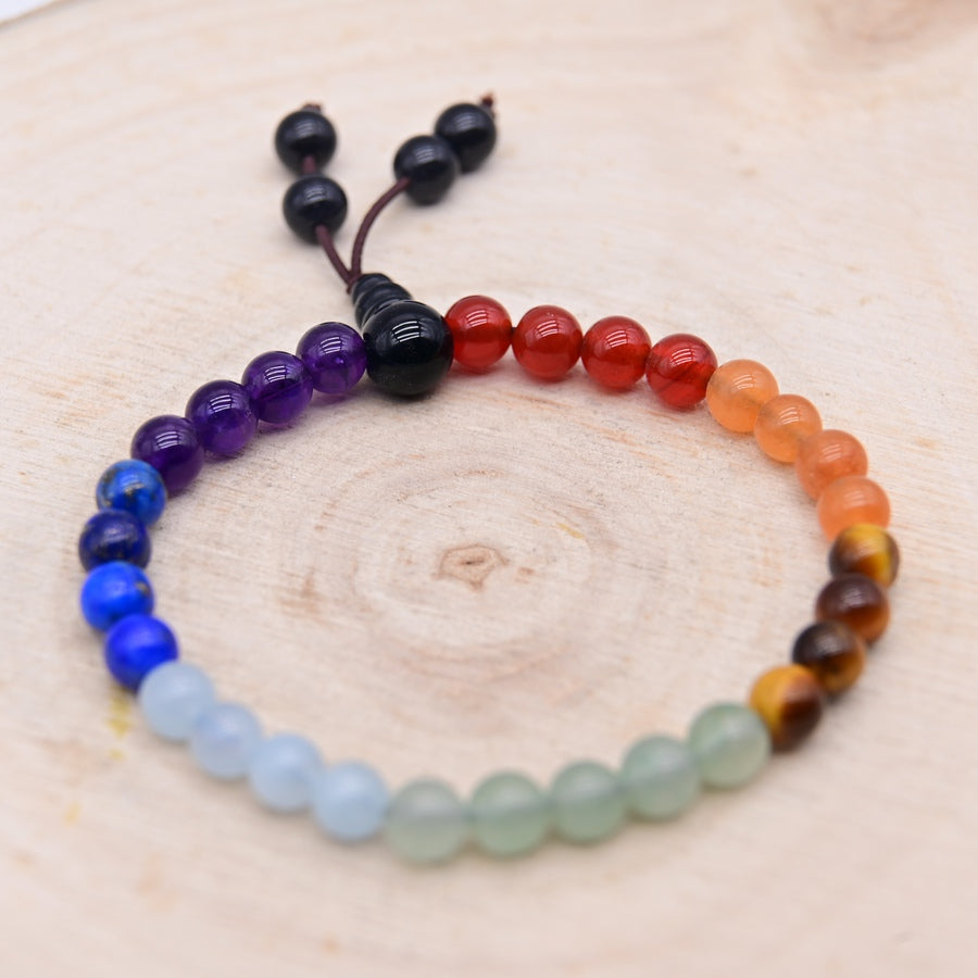 Bracelet Style Japa Mala 7 Chakras