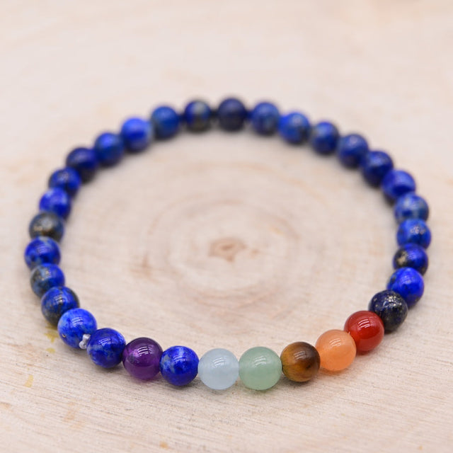 Bracelet Lapis Lazuli 7 Chakras