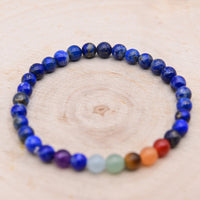 Bracelet Lapis Lazuli 7 Chakras